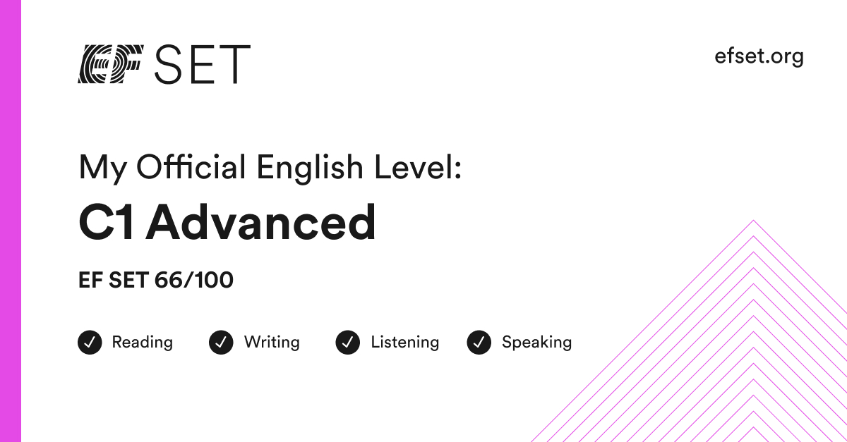 Official EF SET Certificate Diego Alfaro