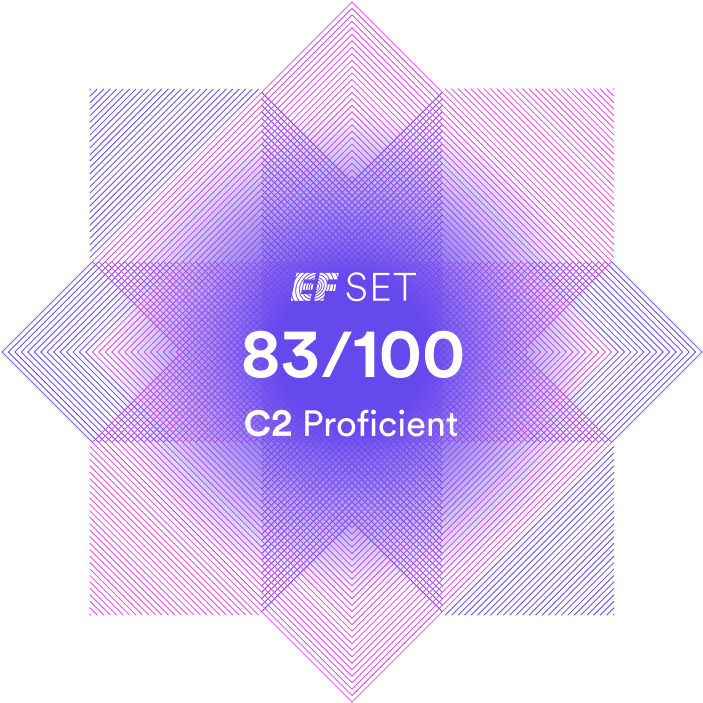 Official EF SET Certificate Sergey Fuksman